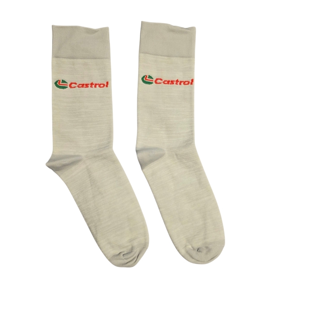 Men's CASTROL/NBA Gray Socks